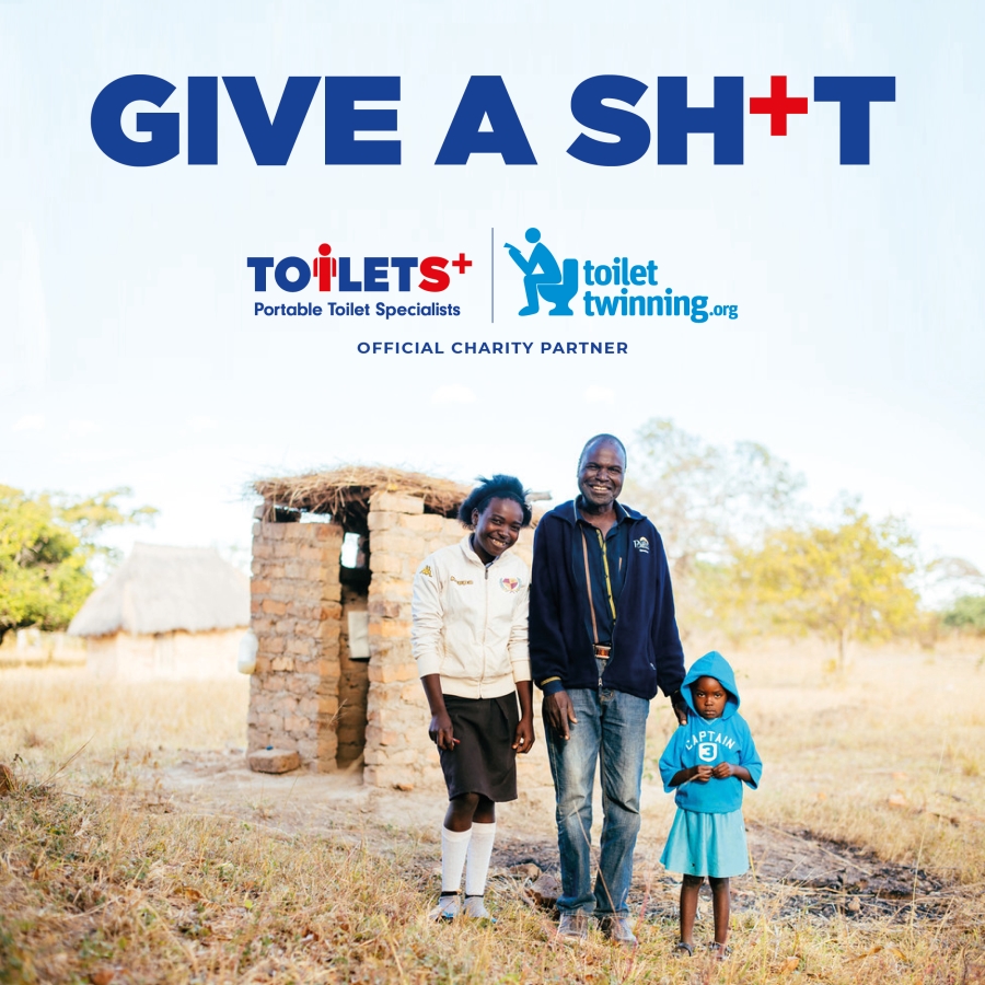 Give a sh+t toilets twinning charity partner